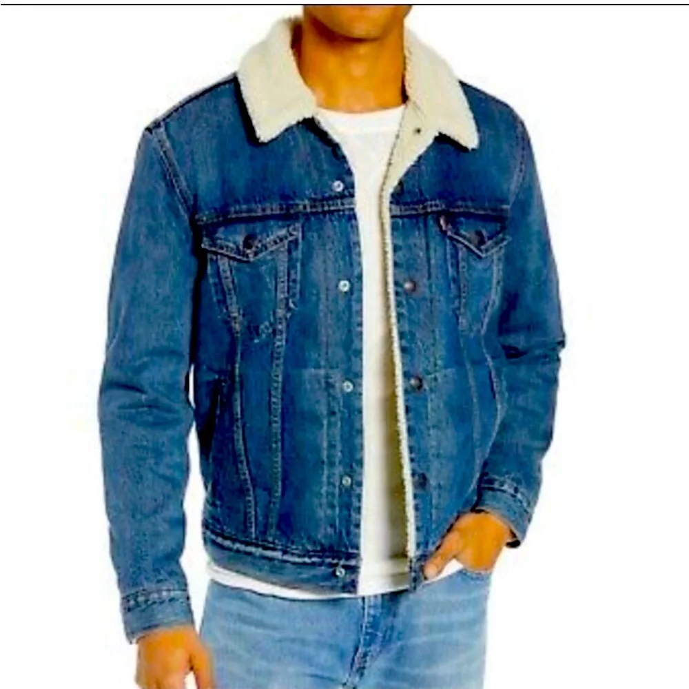 Levi's Sherpa Jean Jacket - Picture 1 of 5